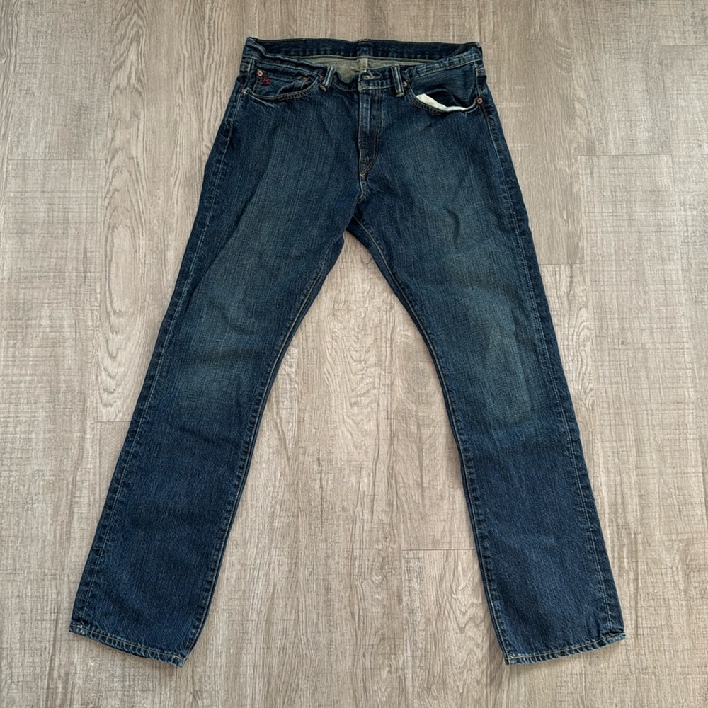 33x32 Polo Ralph Lauren 867 Classic Dark Jeans- Like New!